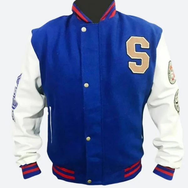 Sonic the Hedgehog Letterman Varsity Jacket
