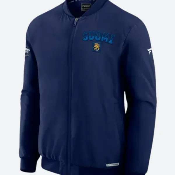 Team Suomi Pro 4 Nations Bomber Jacket