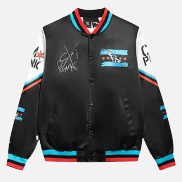 WWE CM Punk Bomber Jacket