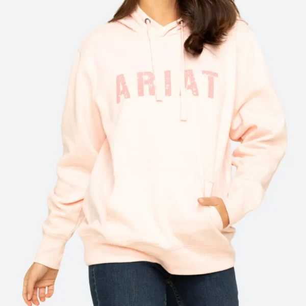 Women Ariat Pink Hoodie