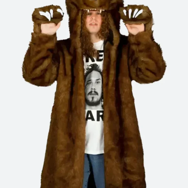 Workaholics Bear Hooded Coat