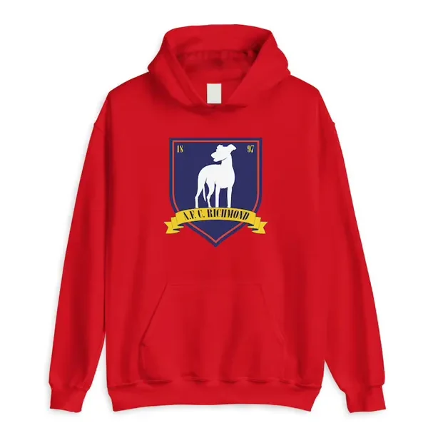 AFC Richmond Ted Lasso Roy Kent Red Hoodie Front Image
