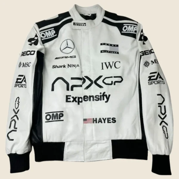 F1 Sonny Hayes Leather Bomber Jacket
