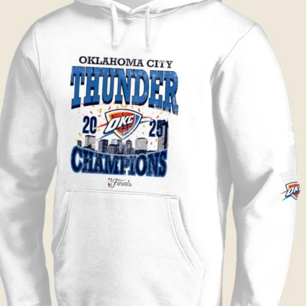 OKC Thunder 2025 Champion Hoodie