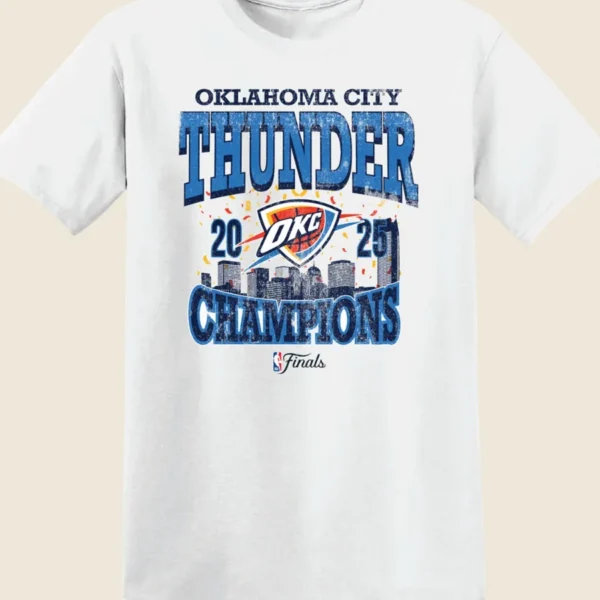 OKC Thunder 2025 Champion T Shirt