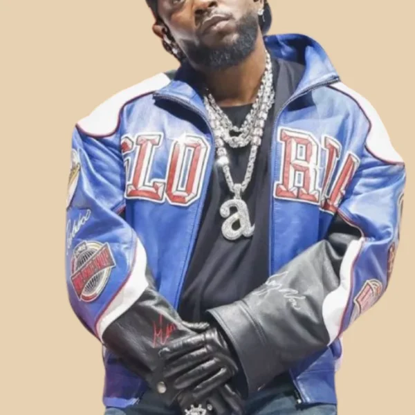 Super Bowl Halftime Show 2025 Kendrick Lamar Varsity Jacket